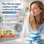 Pack 24 Pastillas Limpia Lavadora