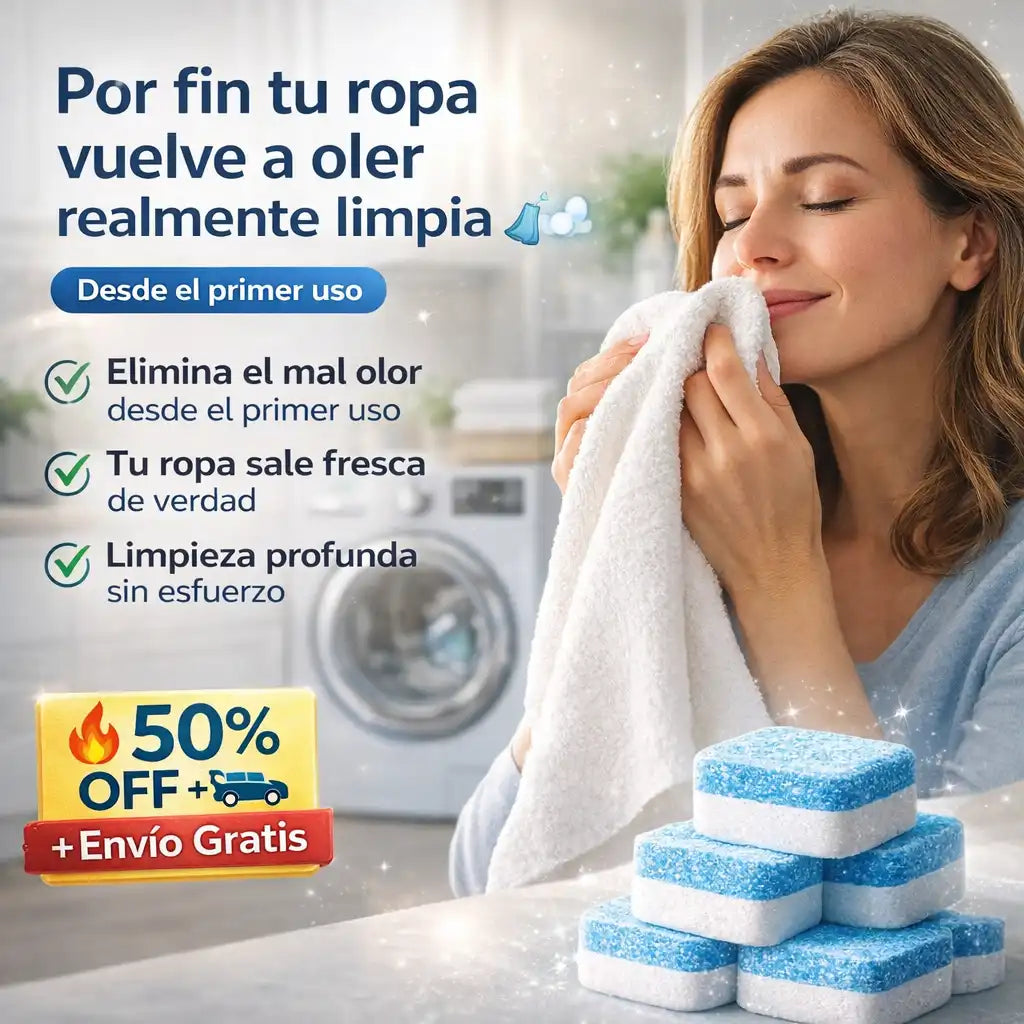 Pack 24 Pastillas Limpia Lavadora