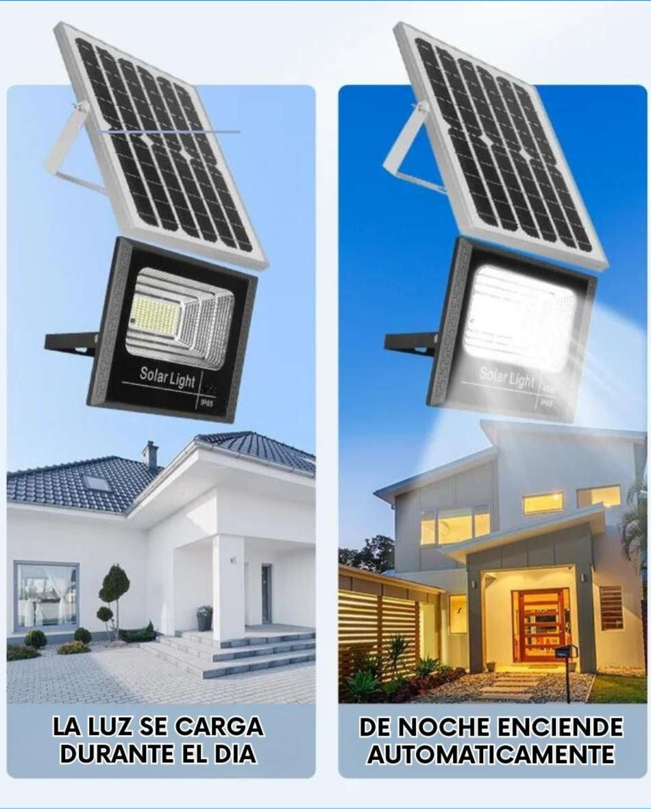 Foco reflector solar 200w-300w