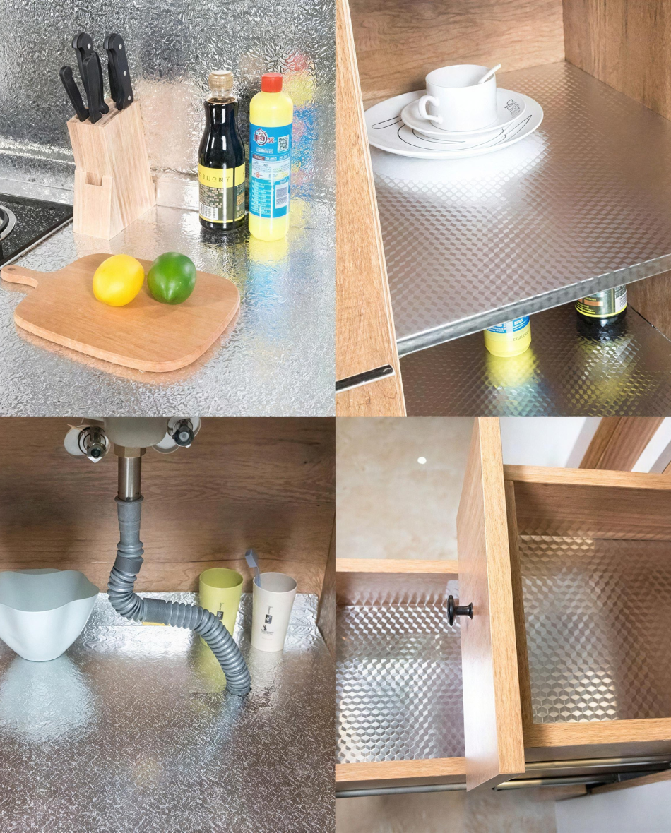 Papel Adhesivo Antigrasa para Cocina 2x1