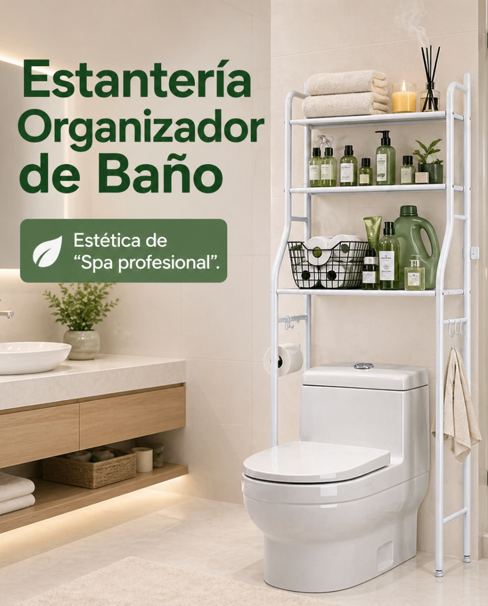 Rack Organizador de Baño