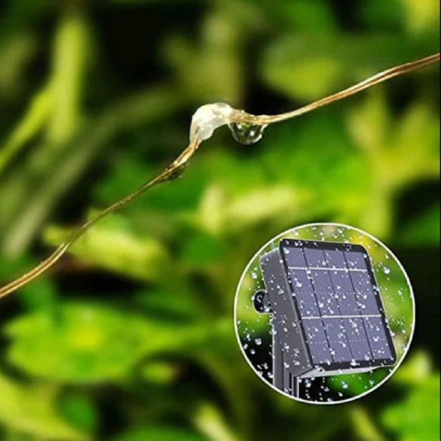 Luz hada LED con Panel Solar