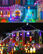 Luces Solares Navideñas 20 M + 10 M de Regalo