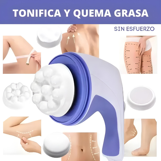 Masajeador Reductor Anticelulítico 4 en 1