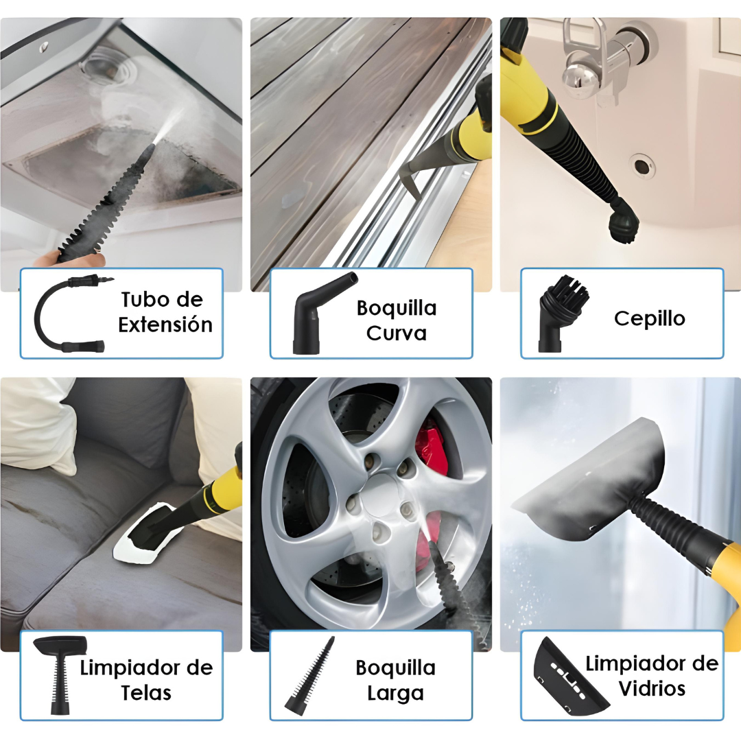 VapoClean Limpiador a vapor y sanitizador