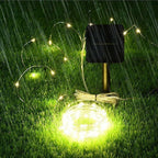 Luz hada LED con Panel Solar